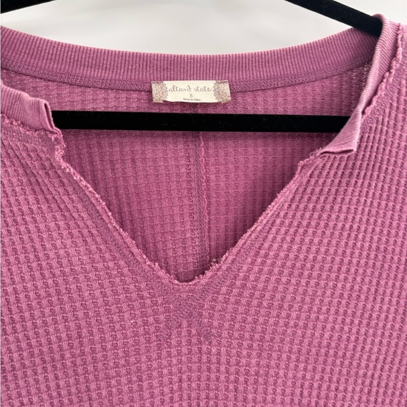 Altar’d state purple thermal long sleeve everyday causal t-shirt size small NWT - Picture 2 of 14